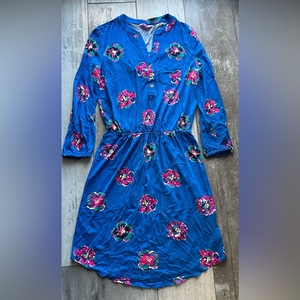 Lilly Pulitzer Blue Flower dress - XS